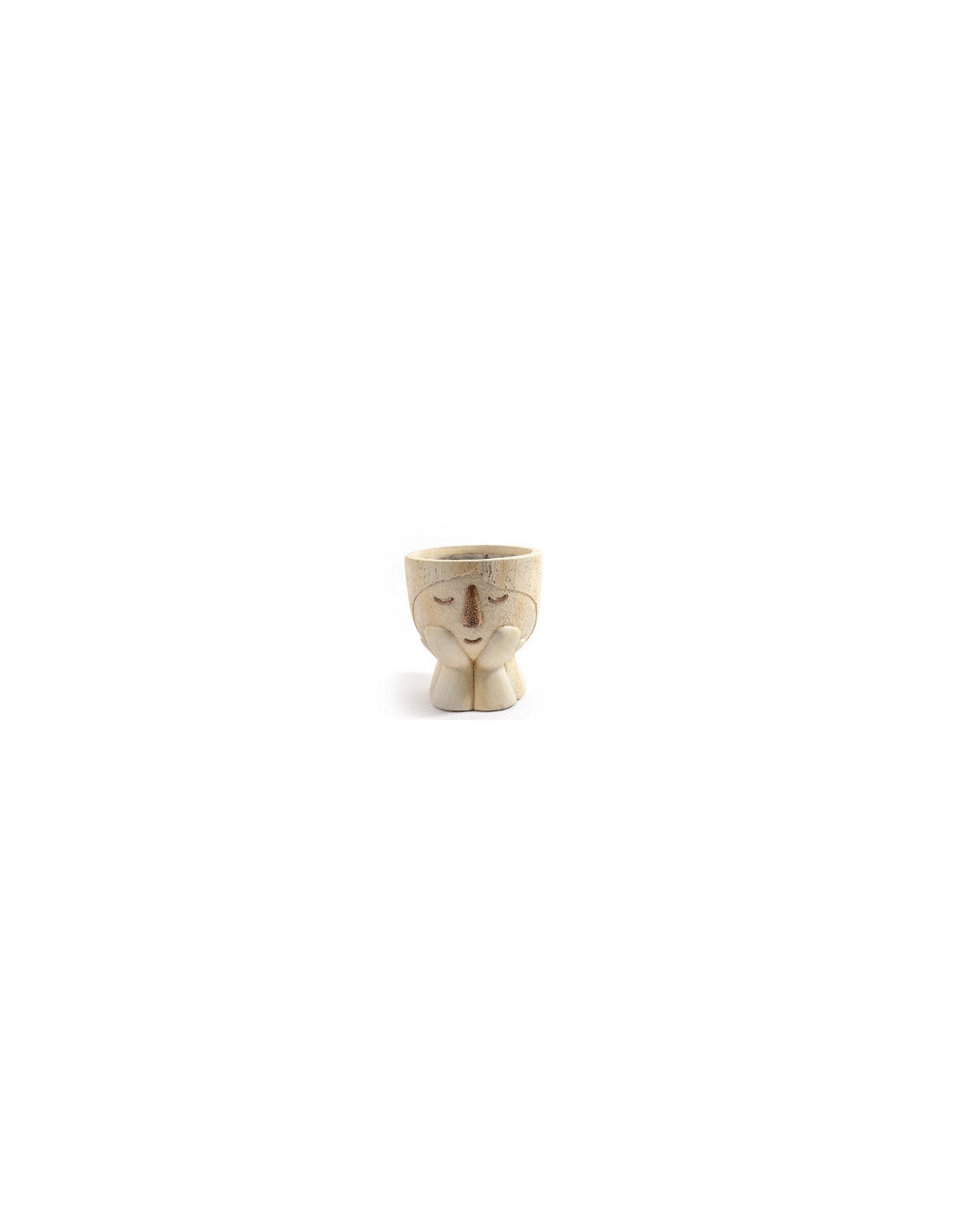 PORTAVASO 31385 POLIRESINA 21X21X23CM
