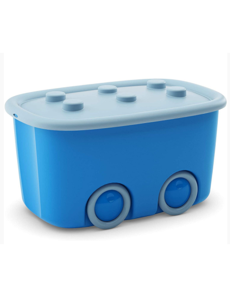CONTENITORE FUNNY BOX AZZURRO 58X38,5X32CM