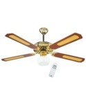 VENTILATORE DA SOFFITTO CON LUCE E TELECOMANDO su TreG Ingrosso