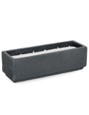 CANDELA 0164811 CHRISTINA GRIGIO RETTANGOLARE 30X9CM