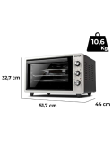 FORNO G10152 37LT VENTILATO CON LUCE