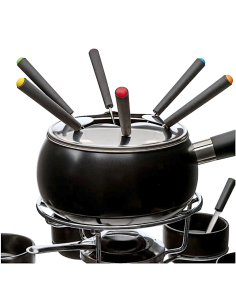 SET PER FONDUTA 209601 CERAMICA/METALLO