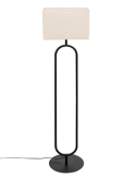 LAMPADA DA TERRA 202654 ALEC 38X28X154CM METALLO NERO