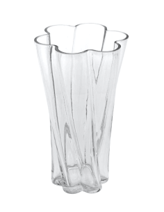 VASO 206588 NOELI VETRO 14X25CM TRASPARENTE