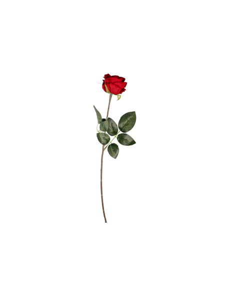 FIORE 40160001-03 ROSA VELVET ROSSA 45CM