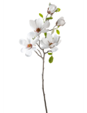 STELO 2700334-10 MAGNOLIA BIANCA 3 FIORI E DUE BOCCIOLI 75CM