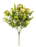 MAZZO 271001313 EUCALIPTO CON FIORI GIALLI 33CM