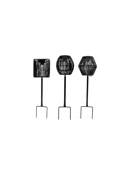 LANTERNA SOLARE 31651 METALLO/PLASTICA 15X50CM ASSORTITO
