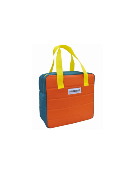 FA.BO.SS, Borsa Termica Puffy, 8 Litri, 28x12x26 cm, Colori Assortiti, Arancione, Blu, Isolamento Massimo