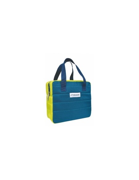 FA.BO.SS, Borsa Termica Puffy, 8 Litri, 28x12x26 cm, Colori Assortiti, Arancione, Blu, Isolamento Massimo