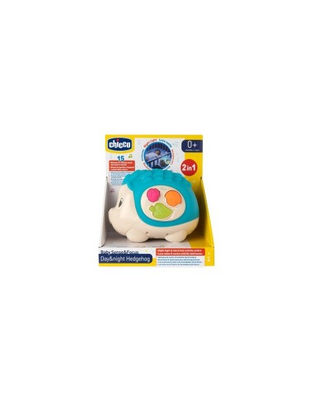 Chicco Riccio Giorno & Notte Gioco 2 in 1 – Lampada Notturna e Centro Attività Interattivo