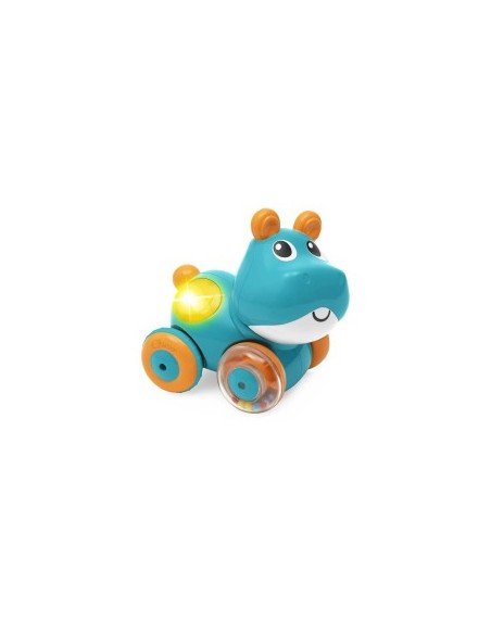 Chicco Hippo Sprint & Go – Ippopotamo Interattivo a Carica per Bambini 6+ Mesi