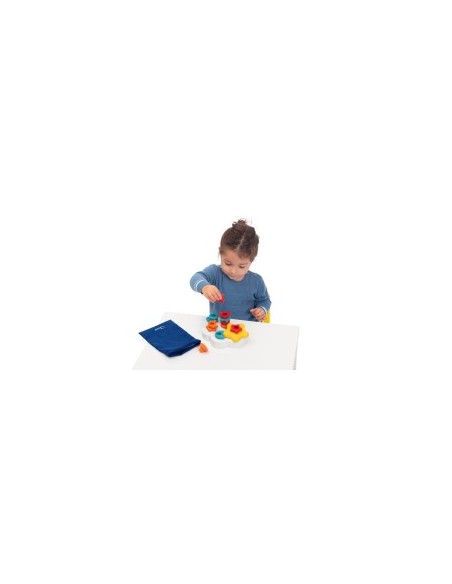 Chicco Nuvola 2in1 – Gioco Educativo Montessori con Forme, Colori e Bottoncini