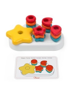 Chicco Nuvola 2in1 – Gioco Educativo Montessori con Forme, Colori e Bottoncini