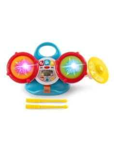 Chicco La Mia Prima Batteria – Gioco Musicale con Luci, Suoni e Modalità Interattive