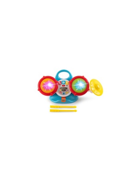Chicco La Mia Prima Batteria – Gioco Musicale con Luci, Suoni e Modalità Interattive