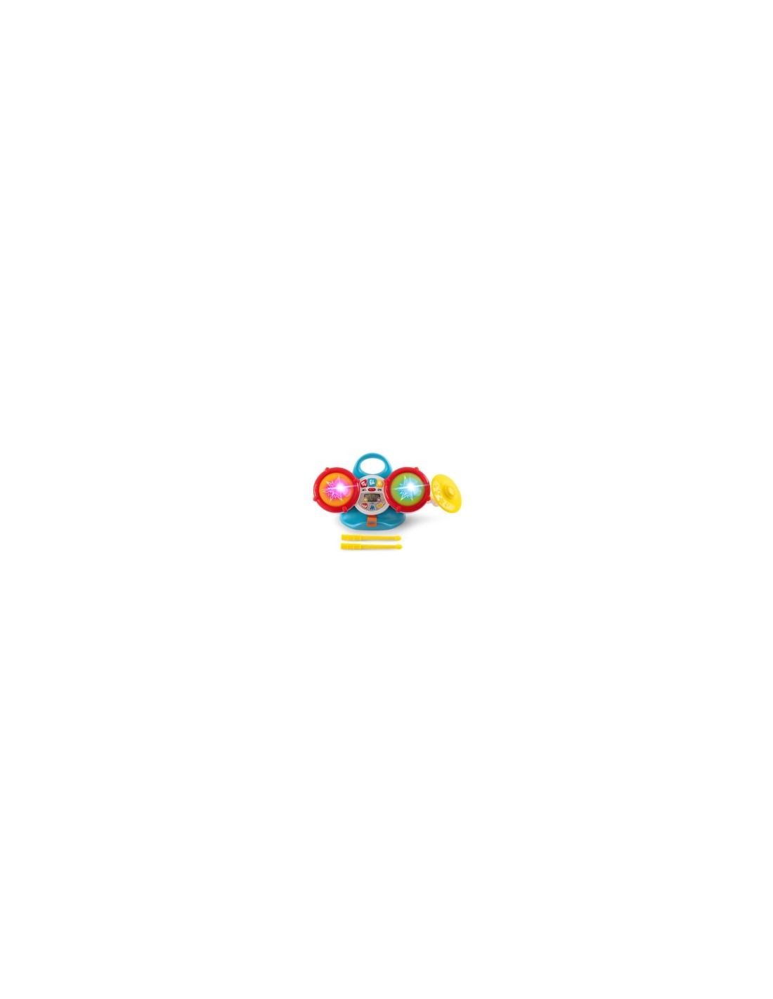 Chicco La Mia Prima Batteria – Gioco Musicale con Luci, Suoni e Modalità Interattive