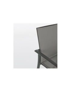 SEDIA 0662739 KONNOR ANTRACITE CON BRACCIOLI su TreG Ingrosso