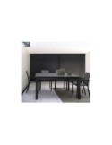 SEDIA 0662739 KONNOR ANTRACITE CON BRACCIOLI su TreG Ingrosso