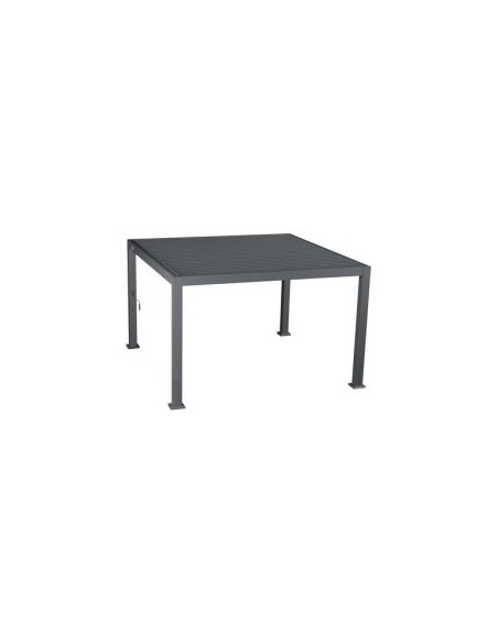 GAZEBO PERGOLA 171411 EVORA 3,6X3,6 GRAFITE su TreG Ingrosso