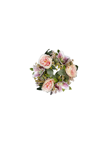 GIROCANDELA 268014411 22CM ROSE ROSA
