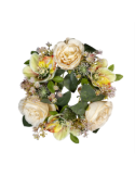 GIROCANDELA 268014495 22CM ROSE CREMA