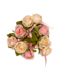 GIROCANDELA 268032491 MINI ROSE ROSA/CREMA