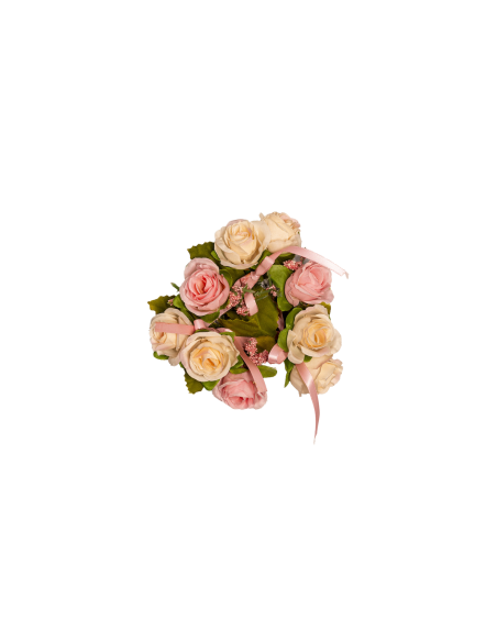 GIROCANDELA 268032491 MINI ROSE ROSA/CREMA