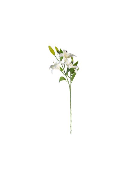 STELO 4015000336 LILIUM BIANCO 3 FIORI E 3 BOCCIOLI