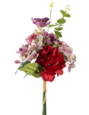 MAZZO 268032703 ELLEBORO ROSSO CON FIORI