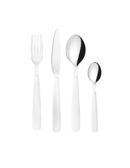 SET 24 POSATE WHITE POP