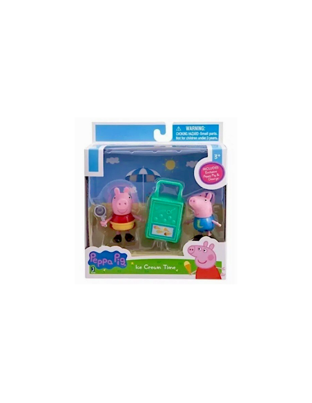 PEPPA PIG 92615 COPPIA PERSONAGGI CON ACCESSORI