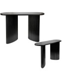 CONSOLLE 206039 OLOVA 120X40X80CM MDF NERO
