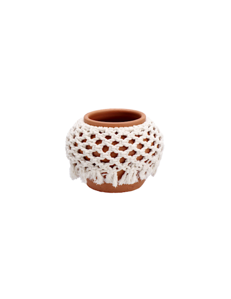 VASO 110801 BAERT 23X15CM CERAMICA/COTONE