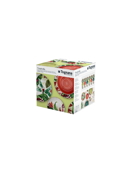 SERVIZIO TAVOLA 18PZ MADISON TROPICALIA