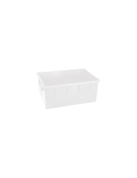 CASSETTA RETTANGOLARE IN PLASTICA 160 LT BIANCA PLASTIME su TreG In...