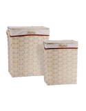 PORTABIANCHERIA 116787 1 MIS POLIESTERE CREMA 38X28X50CM