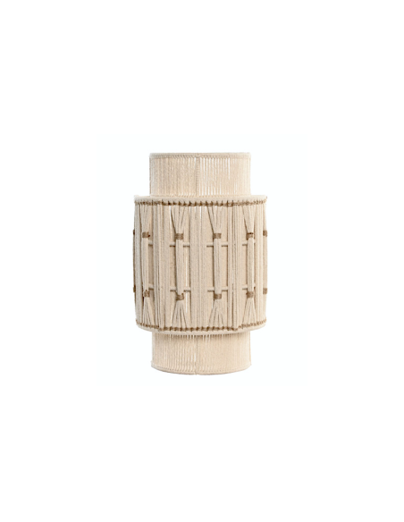 LAMPADA PARETE LA219504 IUTA/COTONE 12X23X38CM