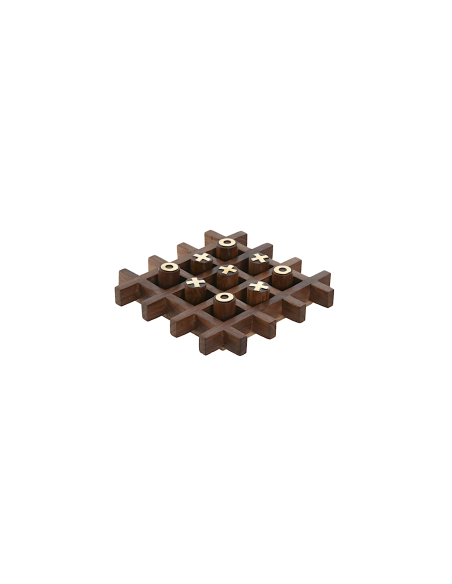 DECORAZIONE TRIS JM219915 LEGNO 13X13CM