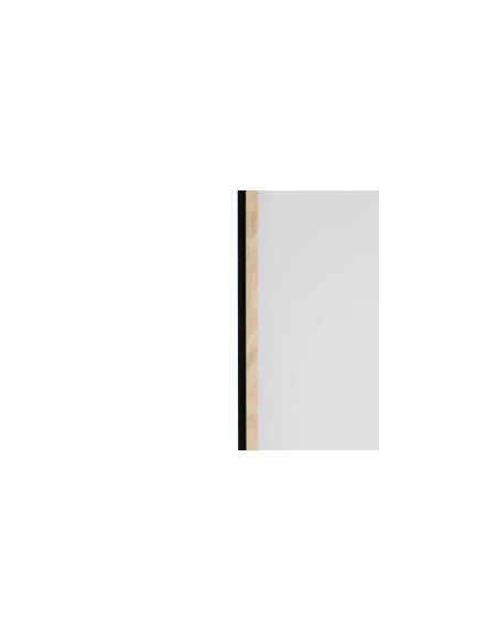 Pannello decorativo da parete Colva, legno chiaro rovere, 240x60 cm, moderno, design verticale, marca Atmosphera