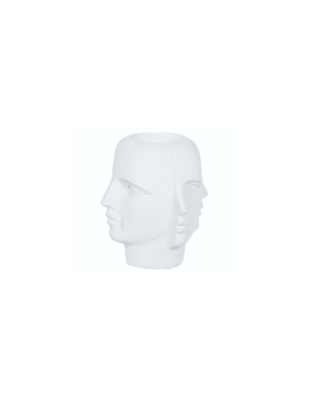 FIORIERA MC220240 VISO 49X49X50CM MAGNESIO BIANCO