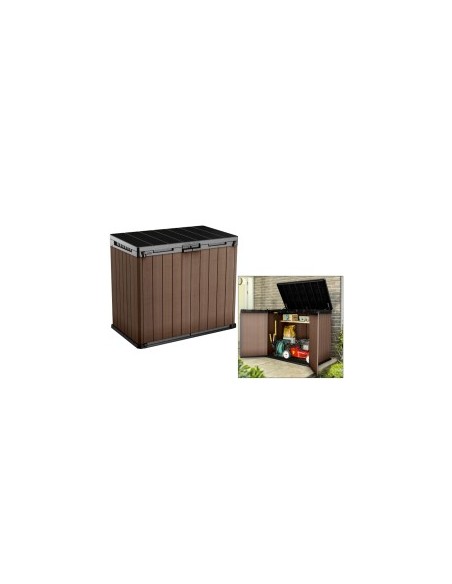 BAULE PORTATTREZZI DARWIN RESINA 140X80X120CM MARRONE