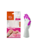 COPPIA GUANTI PROTECTION TAGLIA S PVC