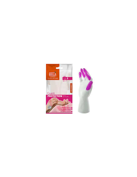 COPPIA GUANTI PROTECTION TAGLIA S PVC