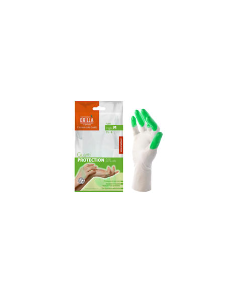COPPIA GUANTI PROTECTION TAGLIA M PVC
