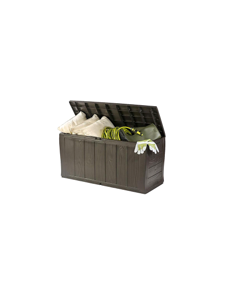 BAULE CONTENITORE SHERWOOD MARRONE 117X45X57CM