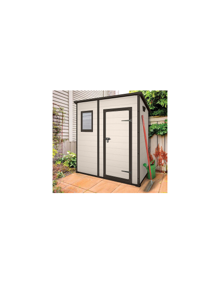 CASETTA DA GIARDINO MANOR PENT 6X4 BEIGE