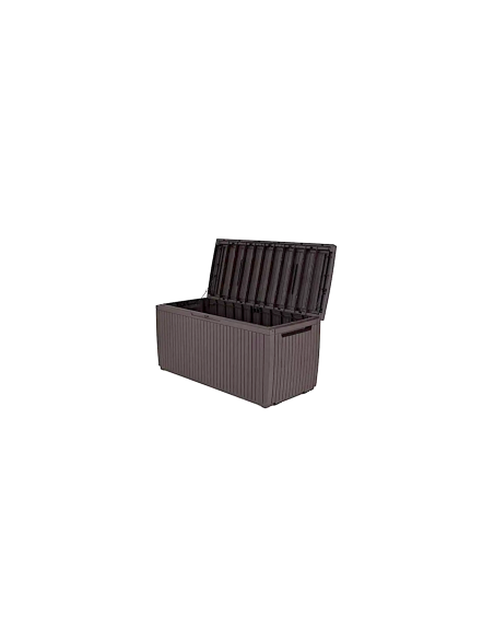 BAULE CONTENITORE SPRINGWOOD MARRONE 123X53X57CM
