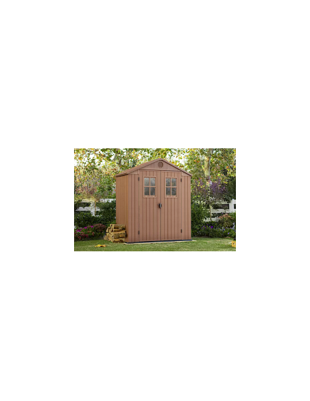 CASETTA DA GIARDINO DARWIN 6X4 EFFETTO LEGNO