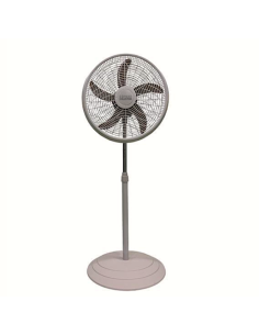 VENTILATORE PIANTANA 5 PALE 50CM 75W SABBIA